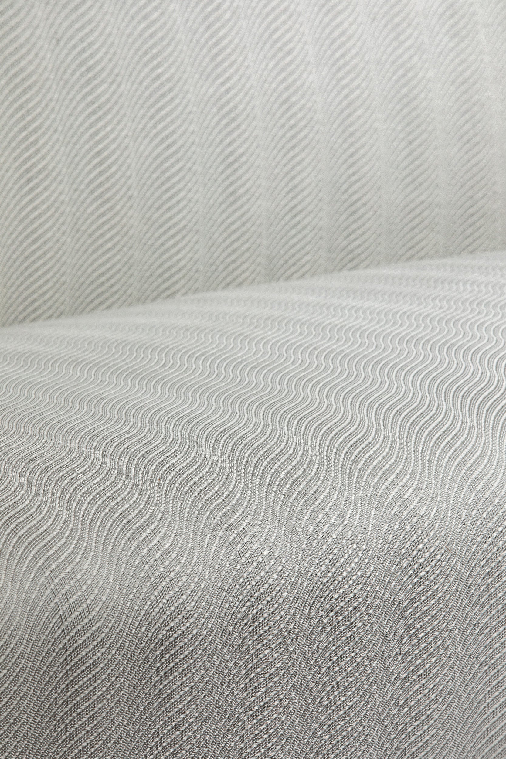 "Dune 1x2" double width jacquard linen