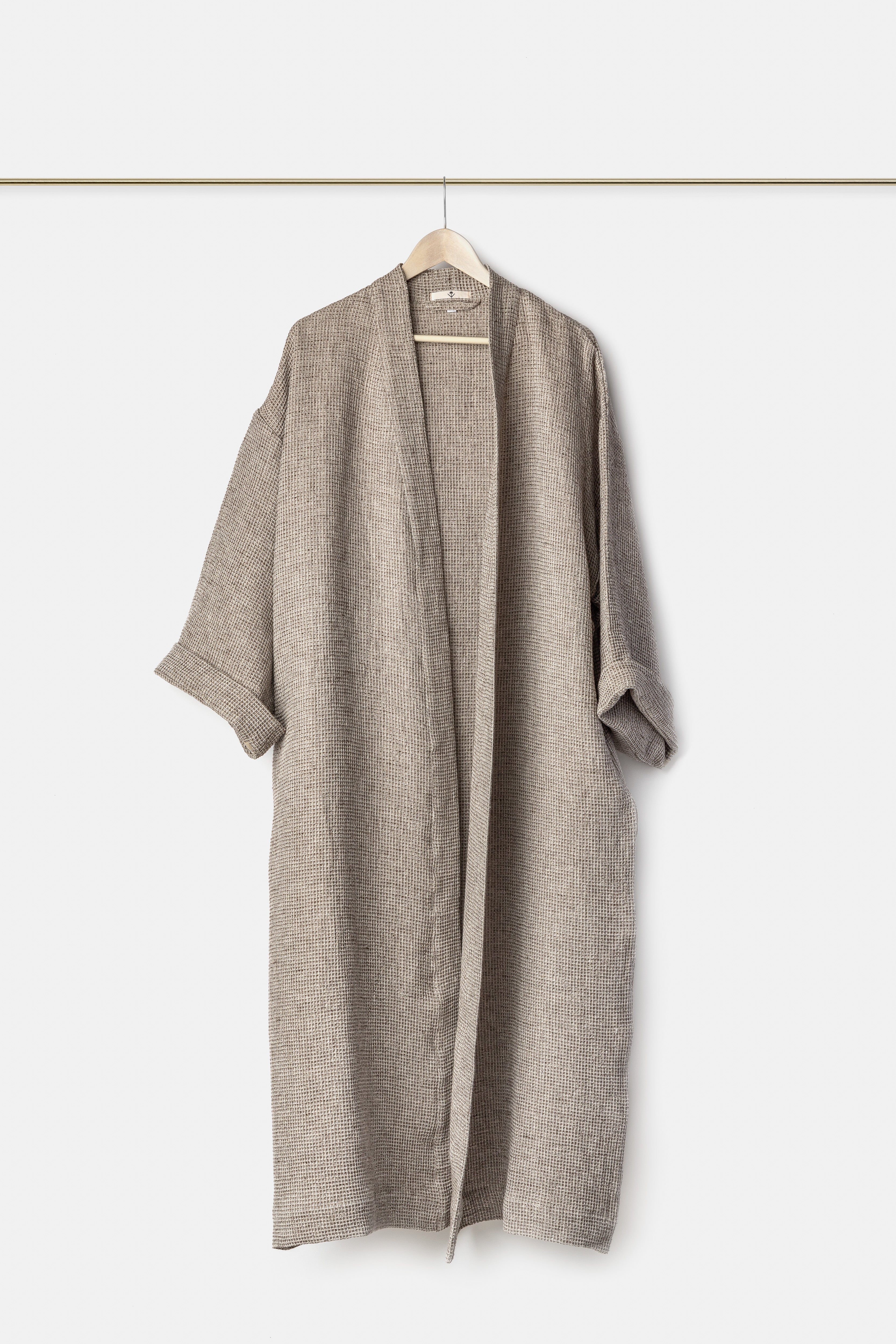 "Montecatini" bath robe in Brown