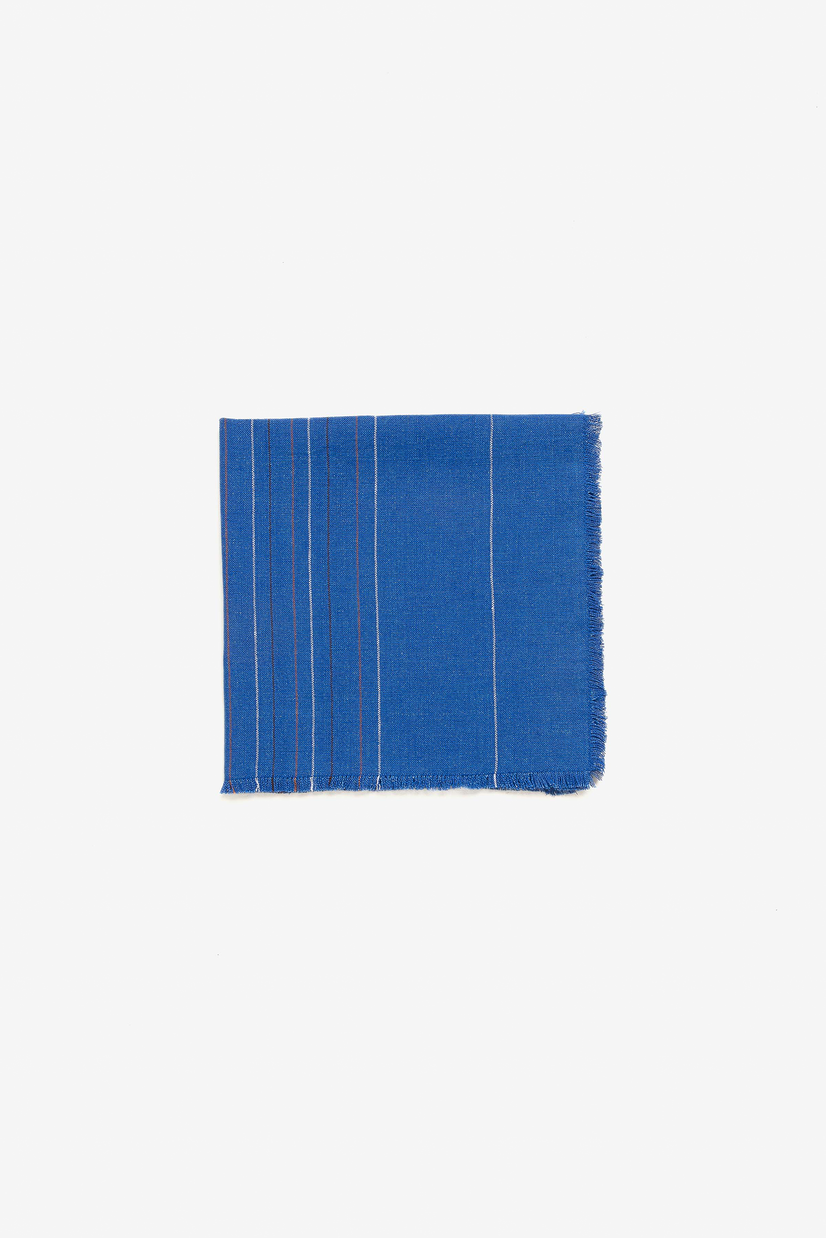 "Chroma" napkin in Cobalto
